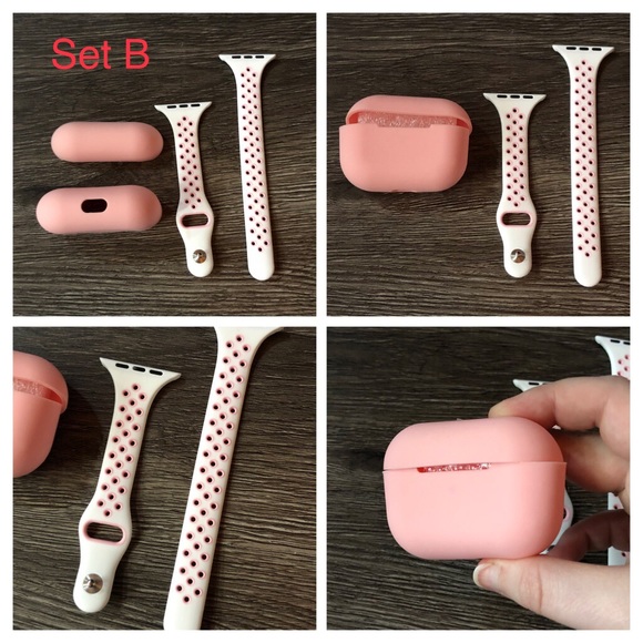Pink AirPod Pro Case Sets - Picture 3 of 4
